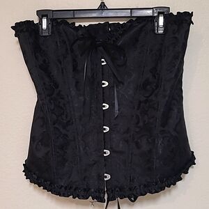 Unknown, XL, Black Corset